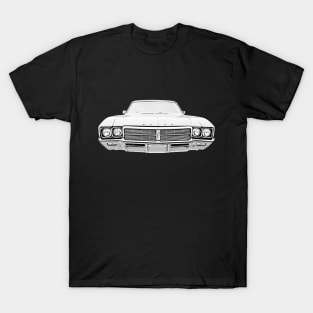 Buick Skylark 1960s American classic car monochrome T-Shirt